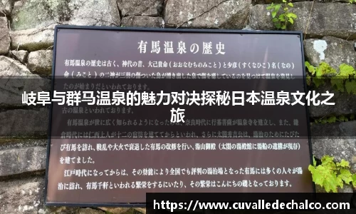 岐阜与群马温泉的魅力对决探秘日本温泉文化之旅